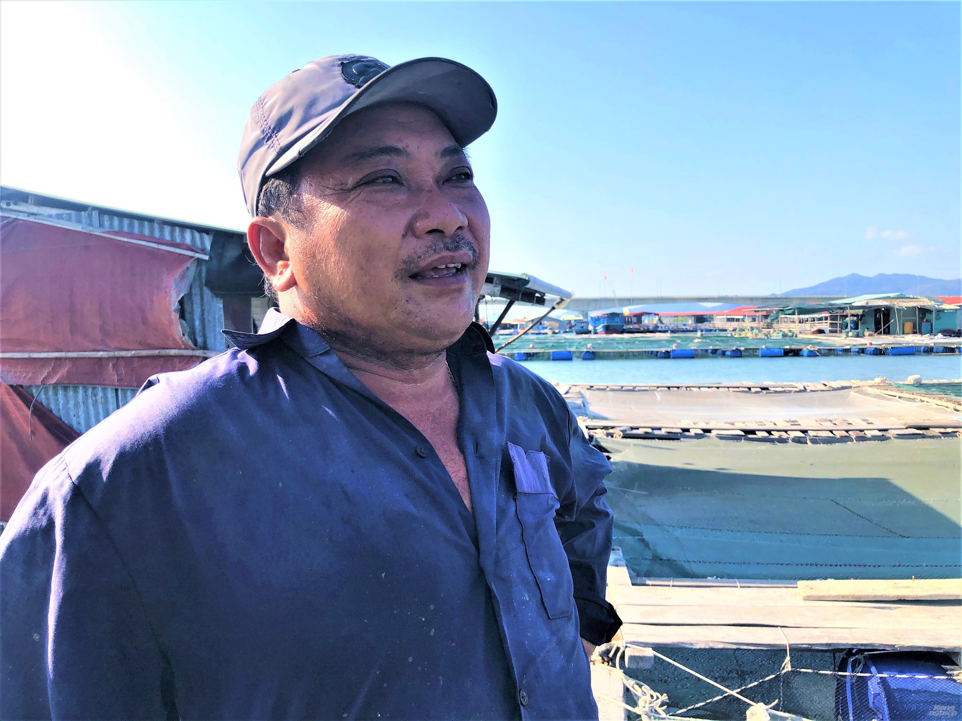 Người dân nuôi thủy sản ở khu vực sông Chà Và, sông Dinh, Mỏ Nhát… đang lâm vào hoàn cảnh lao đao vì bị tồn đọng sản phẩm vì dịch Covid -19. Ảnh: MV.