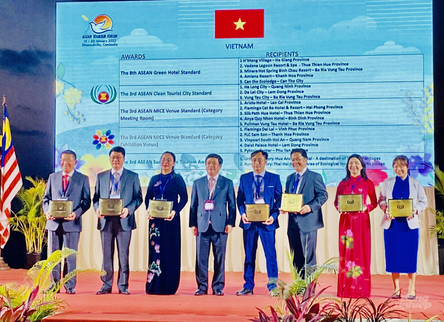 Giải thưởng Du lịch ASEAN là danh hiệu uy tín, góp phần tôn vinh và phát triển thương hiệu của địa phương, sản phẩm và dịch vụ chất lượng cao trong khu vực. Ảnh: MV.
