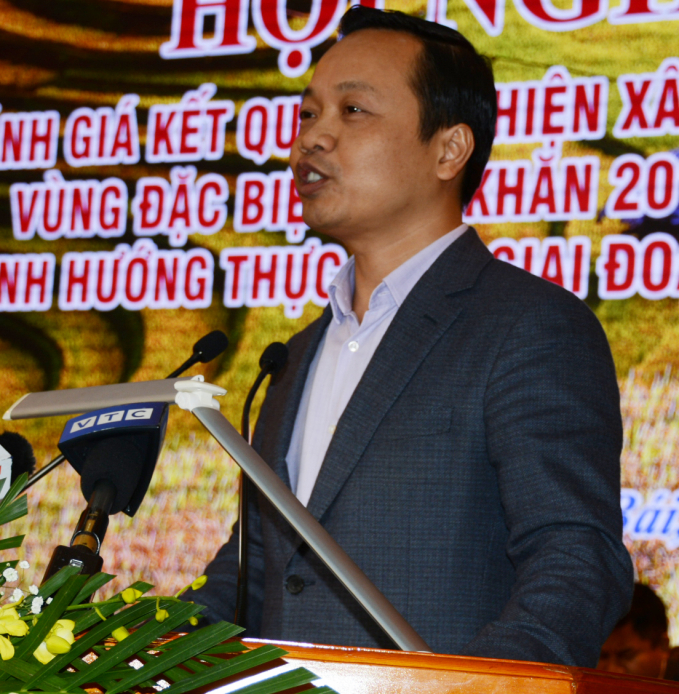 Ông Trần Tiến Dũng, Chủ tịch UBND tỉnh Lai Châu. Ảnh: Thái Sinh.