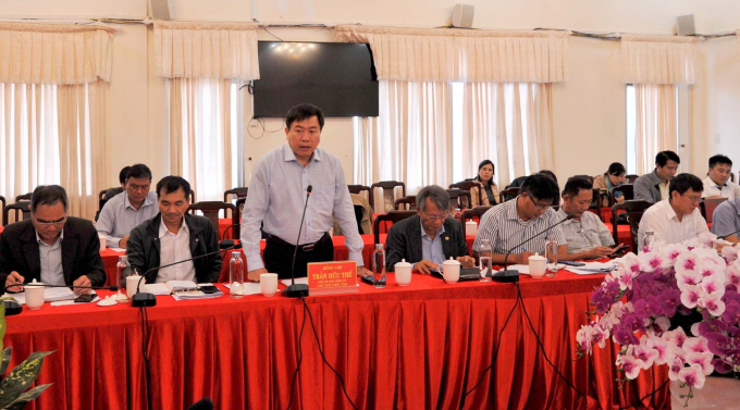 Ông Trần Hữu Thế, Chủ tịch UBND tỉnh Phú Yên cho biết, sẽ có văn bản gửi Tỉnh ủy về việc giữ lại bộ máy Thú y cơ sở. Ảnh: KS.