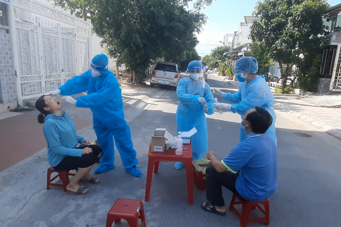 Hiện các ca dương tính SARS-COV-2 trong cộng đồng liên tục phát hiện nhiều nhất tại TX Ninh Hòa. Ảnh: KS.