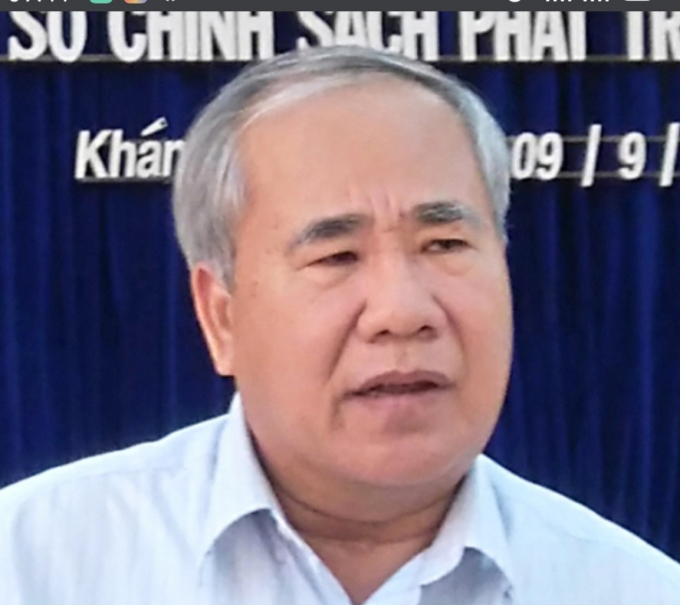 Ông Đào Công Thiên, cựu Phó Chủ tịch UBND tỉnh Khánh Hòa. Ảnh: KS.