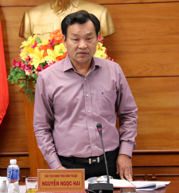 Cựu Chủ tịch UBND tỉnh Bình Thuận Nguyễn Ngọc Hai đã bị cơ quan chức năng khởi tố, bắt tạm giam. Ảnh: NT.