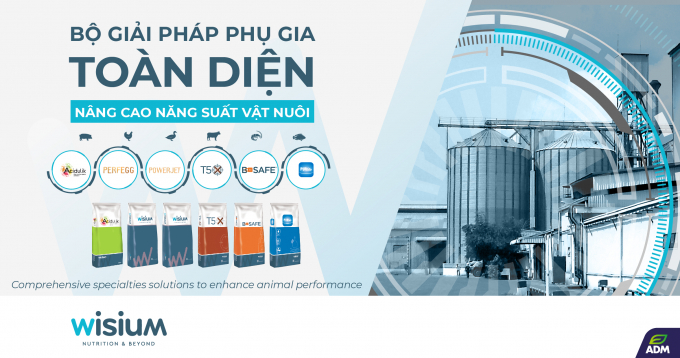 Bộ giải pháp phụ gia toàn diện của Wisium Việt Nam. Ảnh: Wisium Việt Nam.