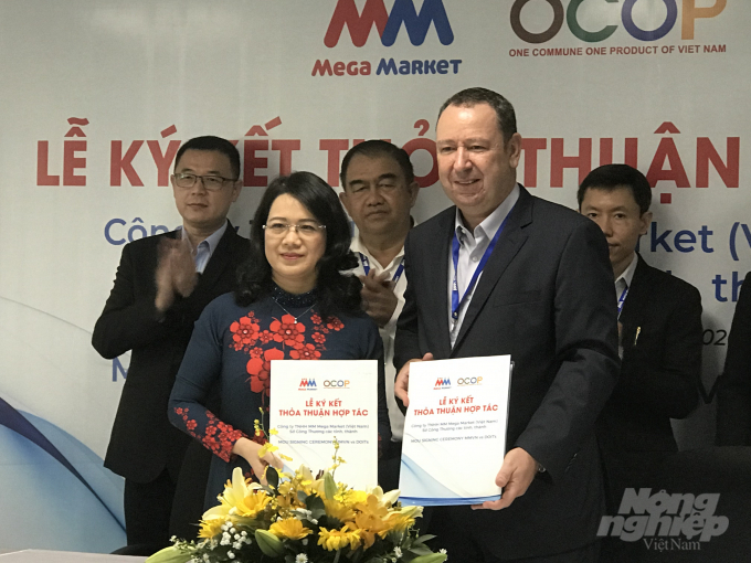 MM Mega Market Việt Nam ký biên bản ghi nhớ với Sở Công Thương Bà Rịa - Vũng Tàu. Ảnh: Sơn Trang.