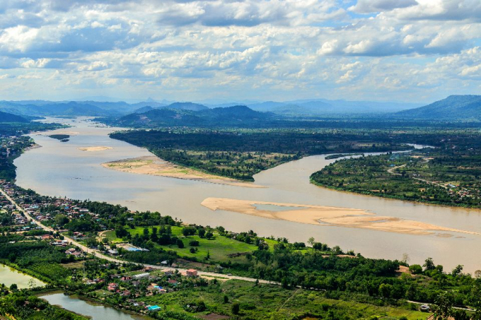 Mưa do ảnh hưởng bão số 3 sẽ làm tăng nguồn nước dòng chính sông Mekong. Ảnh: TL.