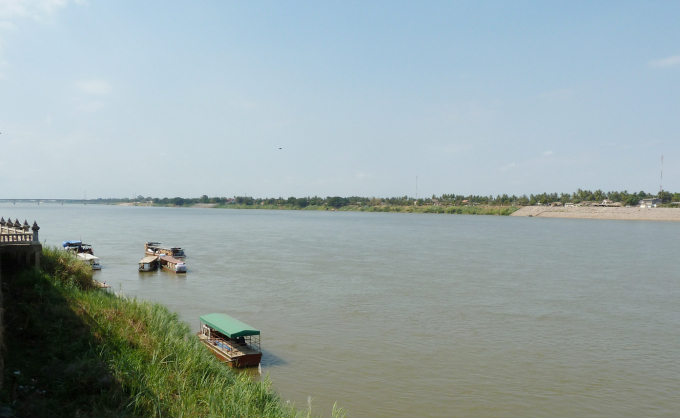 Do ảnh hưởng bão Côn Sơn, nguồn nước trên dòng chính sông Mekong sẽ tăng, nhưng mức tăng không nhiều. Ảnh: TL.