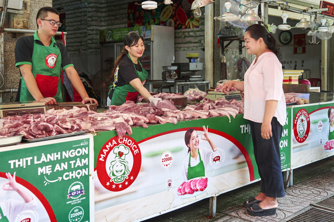MAMACHOICE là đầu ra quan trọng, tạo cơ hội để nguồn thịt heo lành ngon tiêu chuẩn quốc tế được đến tận tay người tiêu dùng.