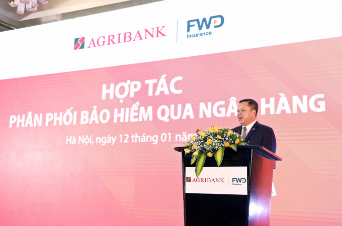 Ông Huỳnh Hữu Khang, Tổng Giám đốc FWD Việt Nam cho biết hợp tác giữa hai bên giúp người dân ở các vùng nông thôn hay miền núi đều dễ dàng tiếp cận bảo hiểm. Ảnh: TL.