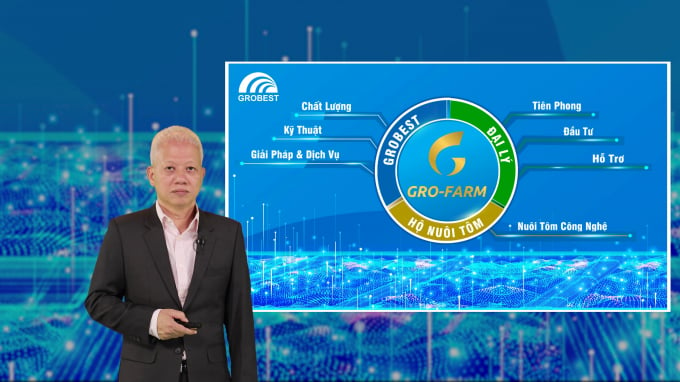 Ông Phạm Hải Văn, Tổng Giám đốc Grobest Việt Nam, chia sẻ về các yếu tố nền tảng tạo nên mô hình Gro-Farm.