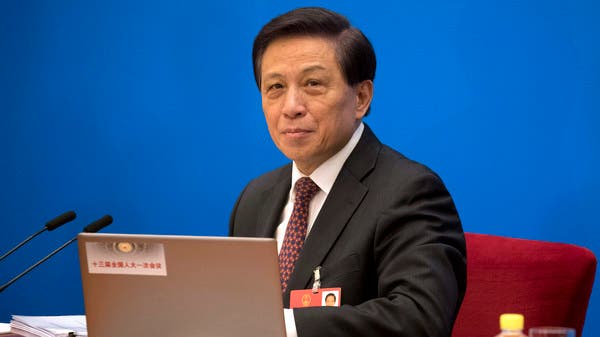 Người phát ngôn quốc hội Trung Quốc Trương Nghiệp Toại. Ảnh: AP.