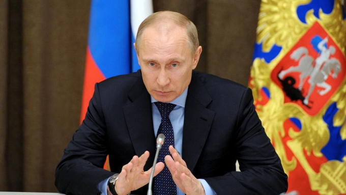 Tổng thống Nga Vladimir Putin tin nước Nga đã qua đỉnh dịch Covid-19. Ảnh: RIA Novosti.