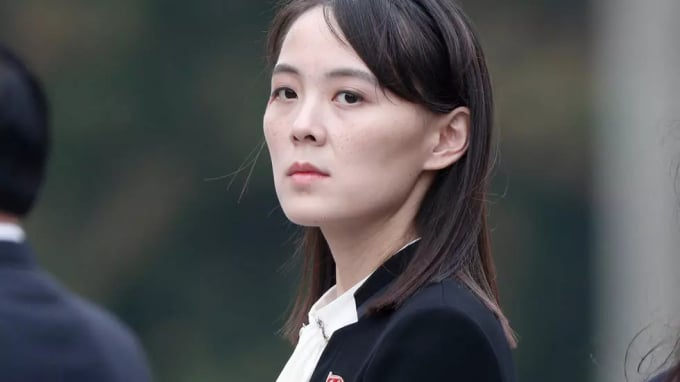 Kim Yo-jong, em gái nhà lãnh đạo Triều Tiên Kim Jong-un. Ảnh: AFP.