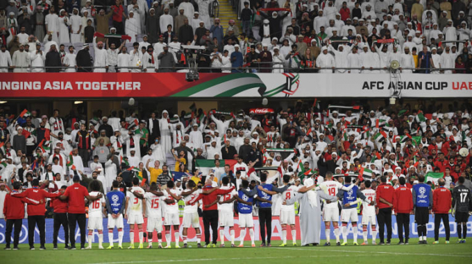 UAE từng là chủ nhà của vòng chung kết Asian Cup 2019. Ảnh: AFC.