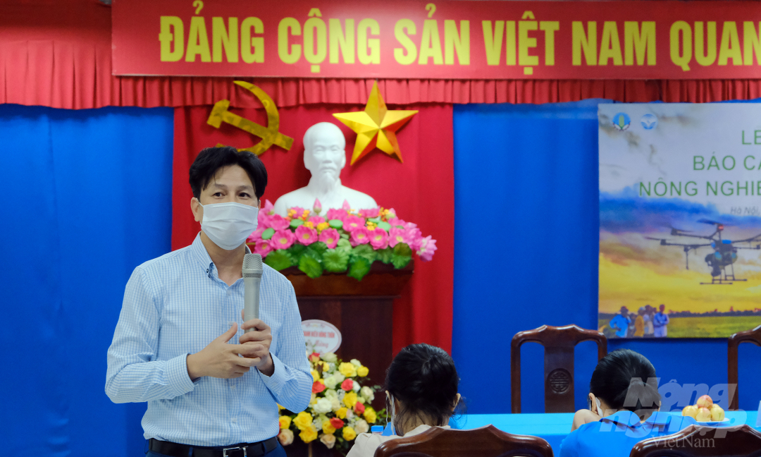 Ông Nguyễn Đức Tùng, Tổng thư ký VIDA cho rằng nông nghiệp Việt Nam đủ khả năng chuyển đổi số nếu các bên liên quan chịu đi cùng nhau. Ảnh: Bảo Thắng.