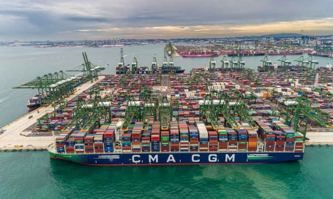 Công ty CP CMA-CMG Việt Nam hiện có thị phần lớn thứ nhì nước ta về vận tải đường biển.