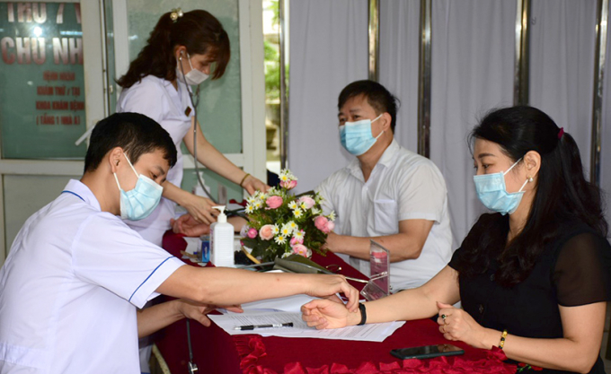 Đã có 1.000 liều vacxin phòng Covid-19 được triển khai tiêm tại tỉnh Tuyên Quang. Ảnh: TL.