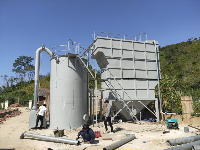 Giai đoạn 2016 đến nay, tỉnh Tuyên Quang được đầu tư xây dựng, nâng cấp 27 công trình cấp nước sinh hoạt hợp vệ sinh. Ảnh: Đình Tâm.