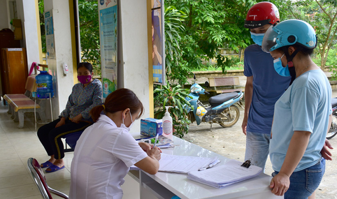 Tỉnh Tuyên Quang chính thức ghi nhận trường hợp đầu tiên dương tính với virus SARS-CoV-2. Ảnh: TL.