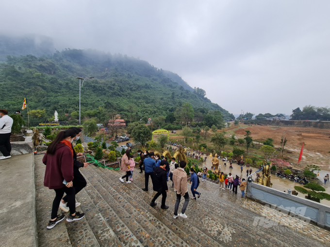 Nhiều du khách đã chọn Tuyên Quang làm điểm đến trong chuyến du xuân đầu năm.