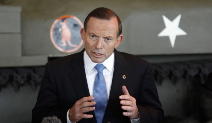 Cựu thủ tướng Úc Tony Abbott. Ảnh: Reuters.