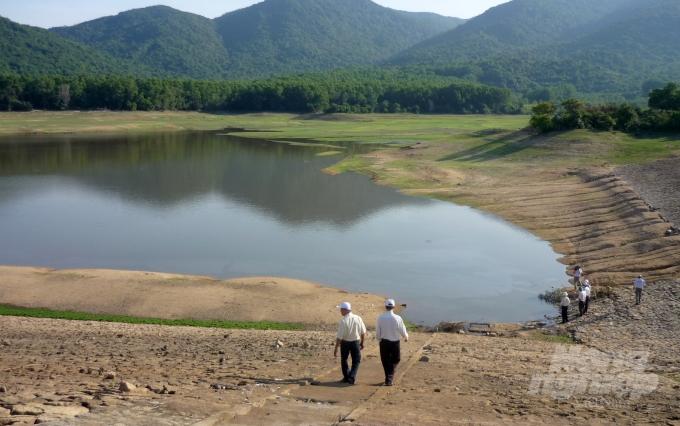 Các hồ chứa nhỏ trên địa bàn Bình Định do địa phương quản lý còn tích được 66 triệu m3, đạt 50,8% so thiết kế, bằng 56,7% so cùng kỳ năm 2019.