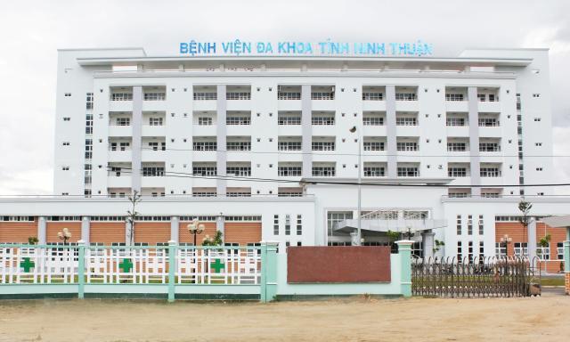 Bệnh viện đa khoa tỉnh Ninh Thuận. Ảnh: Báo Dân sinh.