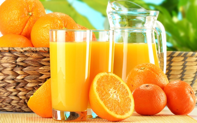 Giá nước cam bị ảnh hưởng mạnh vì Covid-19. Ảnh minh họa: Healtheatingfood.