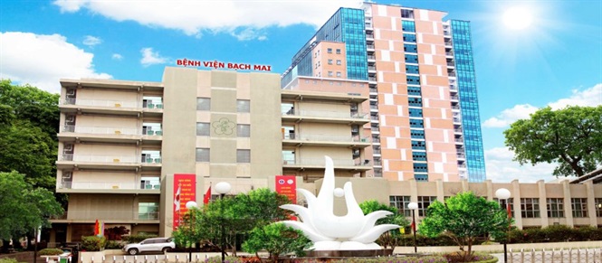 Bệnh viện Bạch Mai, Hà Nội.