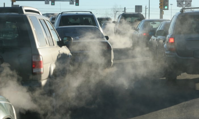 Nitơ dioxide (NO2) là một chất gây ô nhiễm tạo ra chủ yếu từ động cơ xe diesel. Ảnh: Getty Images.