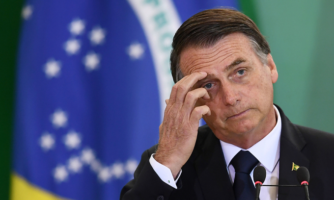 Tổng thống Brazil Jair Bolsonaro. Ảnh: Getty Images.
