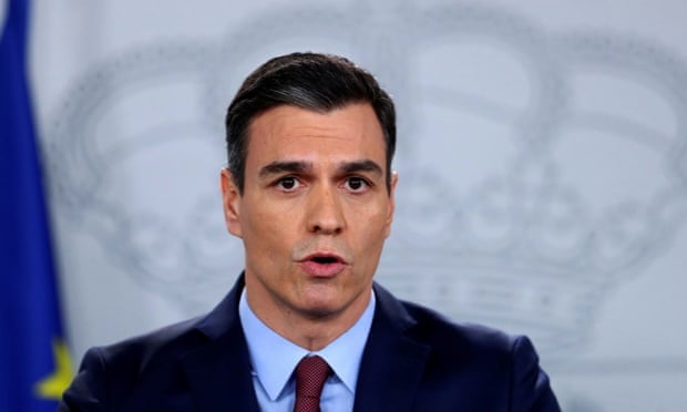 Thủ tướng Pedro Sánchez muốn các nghị sĩ Tây Ban Nha chấp thuận gia hạn tình trạng khẩn cấp. Ảnh: Sergio Pérez/Reuters.