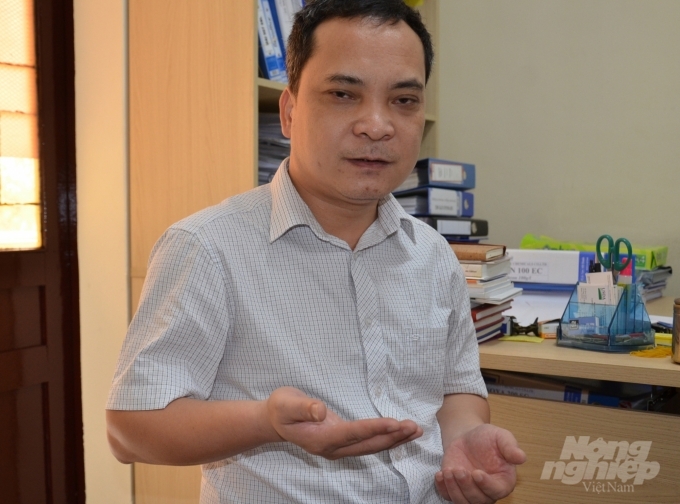 Ông Nghiêm Quang Tuấn-Trưởng Phòng Thanh tra Pháp chế Cục BVTV.