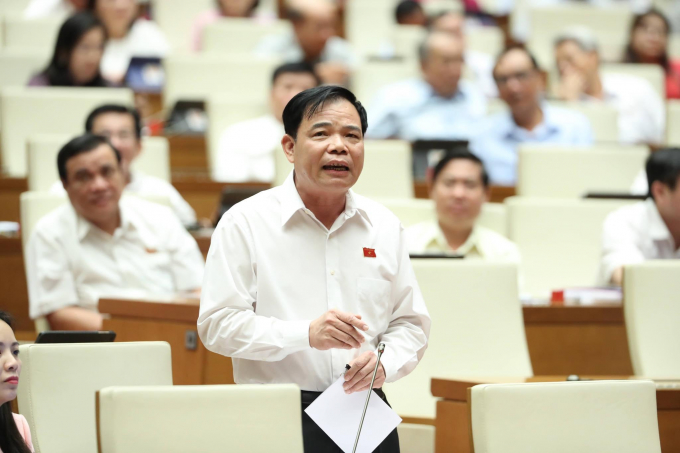 Bộ trưởng Bộ NN-PTNT Nguyễn Xuân Cường. Ảnh: Tùng Đinh.
