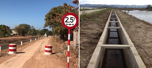 Nâng cấp sửa chữa đường giao thông nông thôn, kiên cố hóa kênh và công trình trên kênh của tiểu dự án Ea Kao, tỉnh Đắk Lắk.