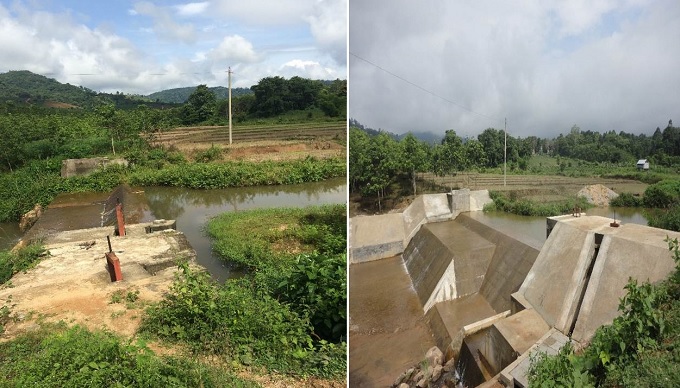Sửa chữa, nâng cấp Đập tràn Lũng Lau 1 – tiểu dự án Lũng Lau, Kon Tum.