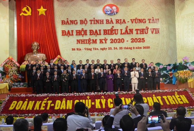 Đại hội đại biểu Đảng bộ tỉnh Bà Rịa – Vũng Tàu khóa VII nhiệm kỳ 2020 – 2025.