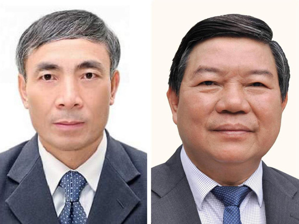 Ông Nguyễn Quốc Anh (phải) và ông Nguyễn Ngọc Hiền. Ảnh: Bachmai.gov.vn.