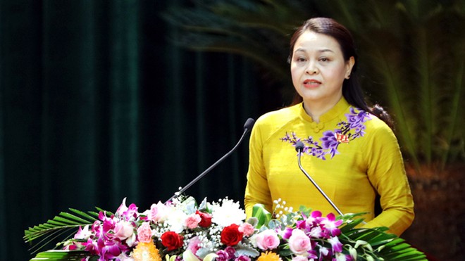 Bà Nguyễn Thị Thu Hà tái đắc cử chức Bí thư Tỉnh ủy Ninh Bình nhiệm kỳ 2020-2025.