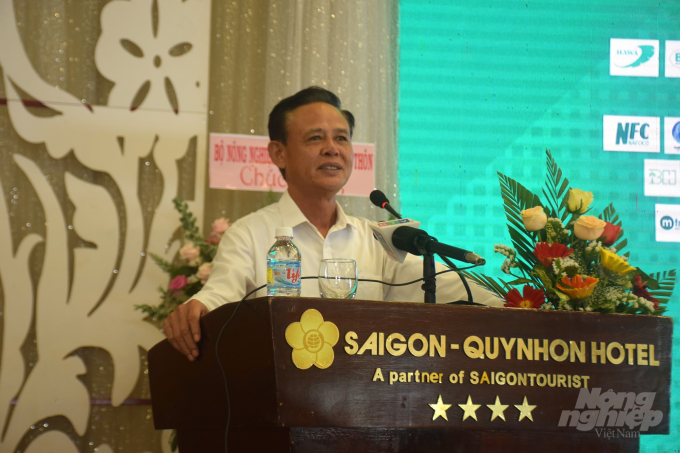 Deputy Minister of Agriculture and Rural Development Hà Công Tuấn believes that by the end of 2020, Việt Nam export turnover of wood and wood products will reach US$12.5 billion. Photo: Vũ Đình Thung.