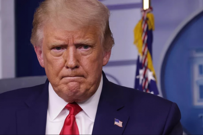 Hình ảnh Tổng thống Trump hồi tháng 9/2020. Ảnh: Getty Images.