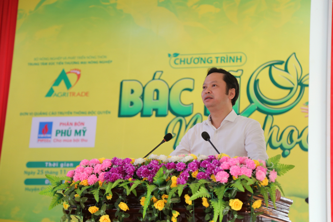 Ông Hoàng Văn Dự - Phó Giám đốc Trung tâm xúc tiến thương mại Nông nghiệp.
