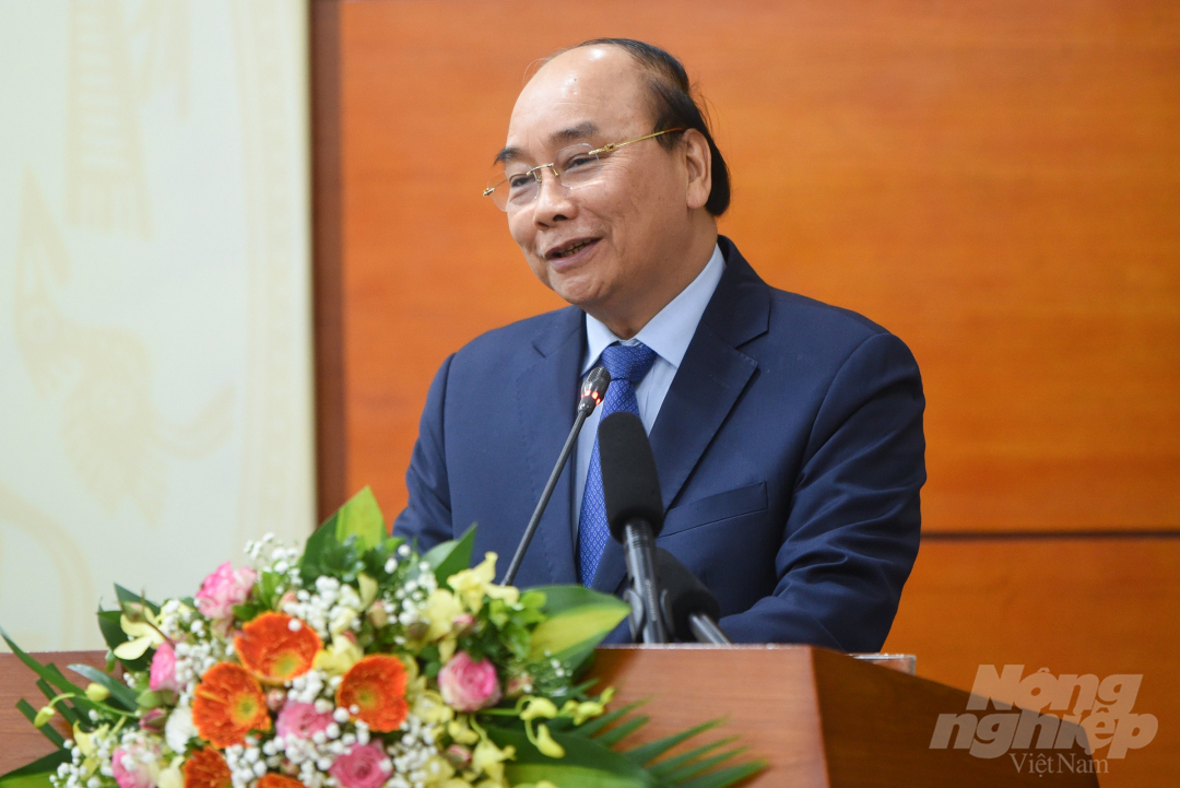 Thủ tướng Nguyễn Xuân Phúc: Năm 2020 là một năm thành công với nhiều điểm sáng toàn diện của ngành Nông nghiệp.