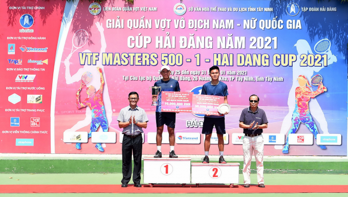 PV GAS cùng đồng hành với các giải đấu của Liên đoàn Quần vợt Việt Nam và VĐV Lý Hoàng Nam.