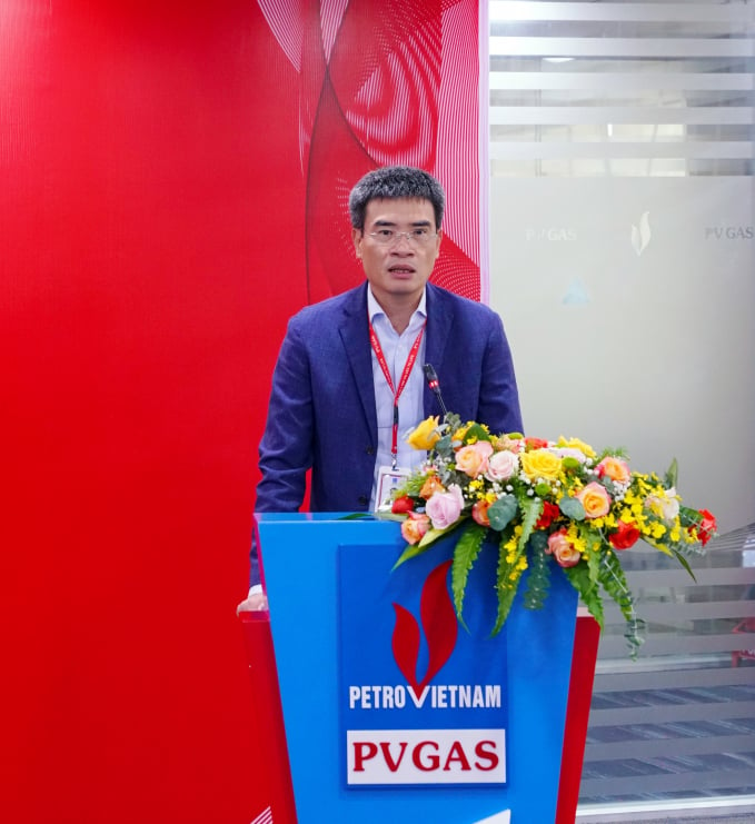 Phát biểu chúc mừng của Bí thư Đảng ủy, Tổng giám đốc PV GAS Dương Mạnh Sơn.