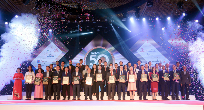 50 doanh nghiệp hàng đầu Việt Nam nhận tôn vinh của Forbes 2020.