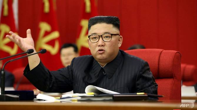 Nhà lãnh đạo Triều Tiên Kim Jong-un nói rằng đất nước của ông cần sẵn sàng cho 'cả đối thoại và đối đầu' với Hoa Kỳ. Ảnh: AFP/STR.