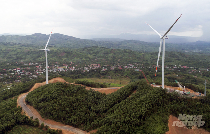 Phát triển điện gió là chủ trương lớn của tỉnh Quảng Trị. Ảnh: Việt Khánh.