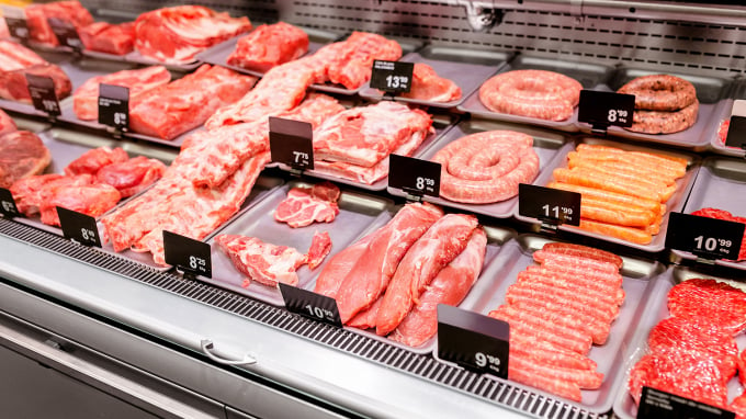 Ước tính thiệt hại kinh tế của Vương quốc Anh sẽ lên tới 242 triệu bảng/năm nếu áp dụng đánh thuế thịt.