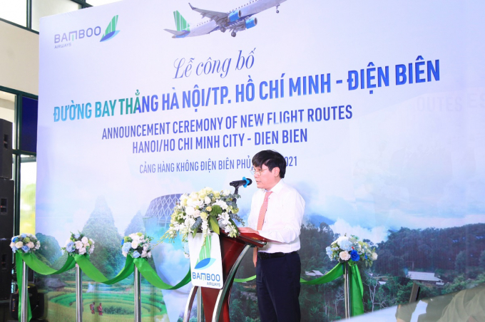 Ông Đinh Việt Thắng, Cục trưởng Cục Hàng không Việt Nam trong khuôn khổ sự kiện.